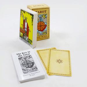 工場直販 カスタム英語タロットカードデッキセット ガイドブック付き カスタムタロットカード卸売 - Product Image 4