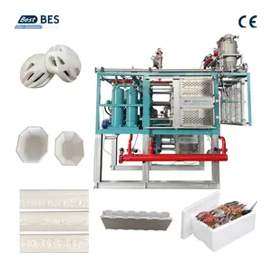 High Quality EPS Foam Decorative Shape Moulding Molding Machine For TV Washing Machine Wine Package Production Line