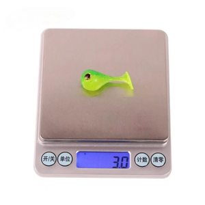 เหยื่อปลอมแบบนิ่มสองสีหางรูปตัว T ขนาดใหญ่ มี<span class=keywords><strong>ตา</strong></span> 45 มม. 3 กรัม ทำจาก PVC สำหรับตก<span class=keywords><strong>ปลา</strong></span>แบสและ<span class=keywords><strong>ปลา</strong></span>แมนดาริน - Product Image 4