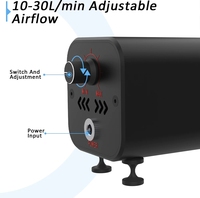 Twotrees TTS-55 36W Air Airflow Assist Kit 10-30L/min réduire la température de surface et le smock pour Laser Engraver Cutter Machine