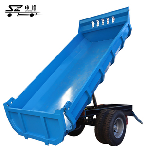 Remolques de camión <span class=keywords><strong>volquete</strong></span> en forma de U de servicio pesado directo de fábrica, camiones semi basculantes para transporte de piedra - Product Image 4