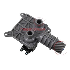 Vanne d'entrée pour lave-linge Panasonic FCS90-270A1, électrovanne à double tête, accessoire - Product Image 3