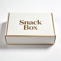Boîtes en papier portables personnalisées imprimées en gros pour l'emballage de snacks et biscuits, conformes aux normes alimentaires et recyclables, avec taille sur mesure