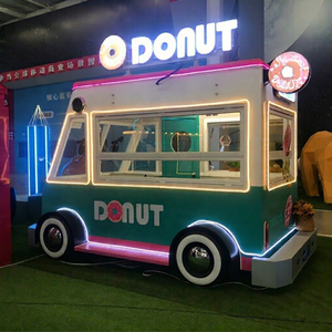 Special Design Electric Stainless Steel Juice Hot Dog Food Trailer/Mobile Food Truck/Ice Cream Donut Cart - Product Image 1