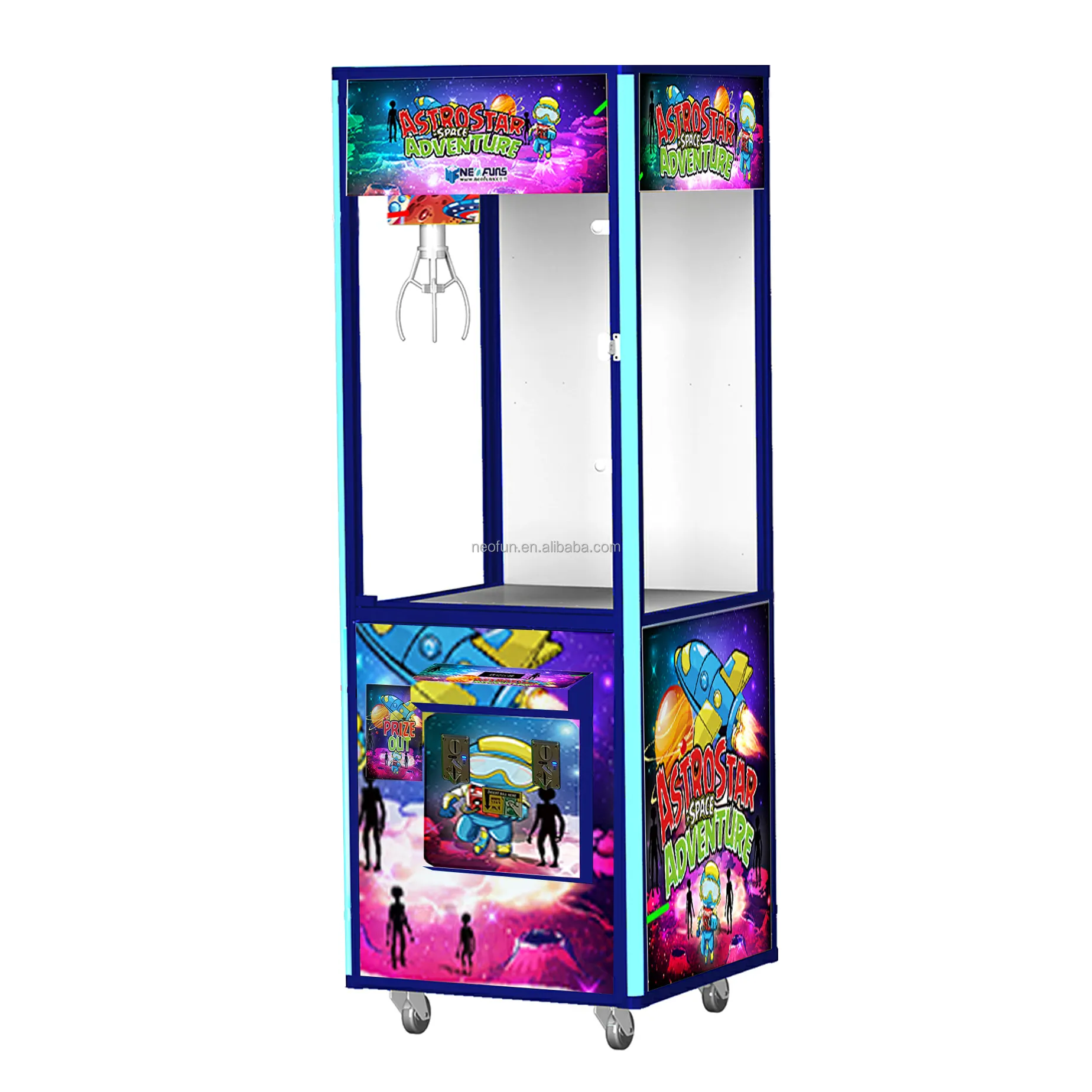 Máquina de garra pequeña Mega barata Arcade de Interior de Australia, máquina de garra de felpa, máquina de grúa de garra para niños