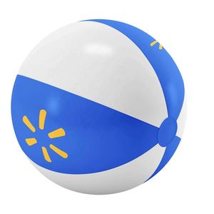 Ballons de plage gonflables en PVC écologiques personnalisés avec logo, jouets promotionnels en gros - Product Image 2