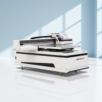 Printer UV Flatbed Format Besar 6090 OEM ODM dengan Kamera CCD untuk Cetak Casing Ponsel, Tumbler, Kanvas, Mug, dan Pena