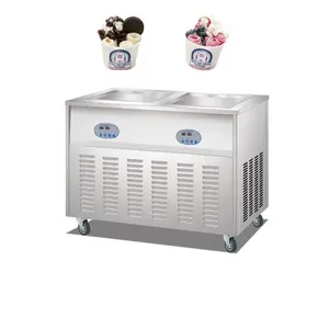 Yeni Varış Sıcak Satış Tayland Fry Dondurma Makinesi/kızarmış dondurma rulo makinesi