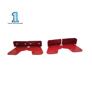 Bisagra Plana Industrial de Alta Resistencia de Aleación de Aluminio Roja para Escalera Plegable, Accesorio de Repuesto para Reparación de Escaleras - Product Image 3