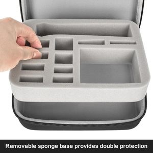 Estuche de Viaje de EVA Compatible con <span class=keywords><strong>Philips</strong></span> Norelco Multigroom 7000 <span class=keywords><strong>5000</strong></span>, Bolsa de Almacenamiento para Recortadora, Protectores, Cargador y Accesorios - Product Image 4