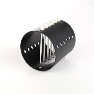 Venta al por mayor de fábrica: 6 unidades/bolsa de rulos de plástico para el cabello, herramientas de peluquería, rulos jumbo con pasadores - Product Image 3