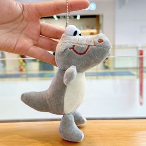 Porte-clés en forme de crocodile, humoristique et créatif, jouet en peluche doux avec yeux de tambour, poupées de dessin animé pour enfants, cadeaux - Product Image 6