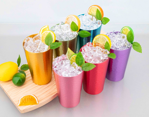 Offre Spéciale – Gobelet en aluminium monocouche à changement de <span class=keywords><strong>couleur</strong></span> pour boissons froides – Matériau écologique – Jetable – Pour camping et bière en extérieur - Product Image 6