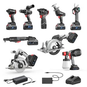 Taladro Atornillador Eléctrico Inalámbrico <span class=keywords><strong>de</strong></span> Impacto, Mandril <span class=keywords><strong>de</strong></span> 1/2'', 150NM, Baterías <span class=keywords><strong>de</strong></span> Iones <span class=keywords><strong>de</strong></span> Litio Recargables, Herramientas Eléctricas Manuales para Bricolaje - Product Image 5