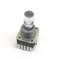 E12 12mm RGB Mini Codeur Rotatif Commutateur Codeur Incrémental à Contact Rotatif avec Arbre Clair Illuminé