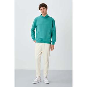 Pantalon de survêtement pour homme beige texturé, coupe standard - 82154 - Beige - Product Image 1