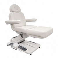 Table de soin esthétique électrique à 4 moteurs, hauteur réglable, télécommande, salon de beauté, spa, tatouage, microblading, clinique dentaire