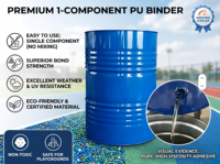 Colle PU Monocomposant Sans Solvant MDI à Haute Adhérence, Liant Polyuréthane pour Système Sandwich et Piste d'Athlétisme