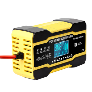 LCDディスプレイ付き<span class=keywords><strong>12V</strong></span> 10A 24V <span class=keywords><strong>5A</strong></span>パルス修理充電器、オートバイおよびカーバッテリー充電器、自動スマート高速バッテリー充電器 - Product Image 2