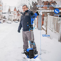 Outil de nettoyage de route portable pour la maison, petit balai à neige à batterie au lithium, souffleuse à neige