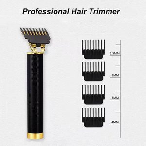 Máquina Cortadora de Pelo Profesional Inalámbrica, Recargable, con Cuchilla en Forma de T, para Hombres - Product Image 5