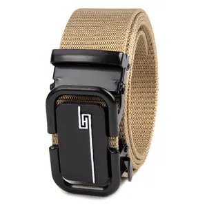 Men's Fabric Belt Outdoor Metal Buckle Tactical Belt Hunting And Hiking Sports Canvas Belt