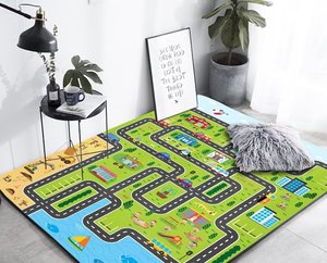 Écologique enfants <span class=keywords><strong>lettre</strong></span> <span class=keywords><strong>tapis</strong></span> doux bébé route <span class=keywords><strong>tapis</strong></span> de jeu enfants dessin animé animaux <span class=keywords><strong>tapis</strong></span> pour chambre - Product Image 5