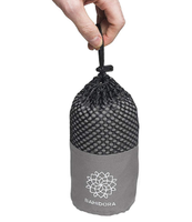 Doublure de sac de couchage confortable en Poly-pongé brossé avec fermeture éclair et poche d'oreiller, drap de Camping et de voyage léger