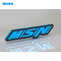 Emblème de calandre LED RGB pour Charger Mustang G37 IPL - Ensemble d'accessoires lumineux pour logo de calandre de voiture personnalisé