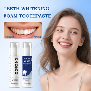 Meilleur prix OEM/ODM Max Cool Menthol Enlève les taches dentaires Blanchiment profond des dents Souffle frais Dentifrice - Product Image 2