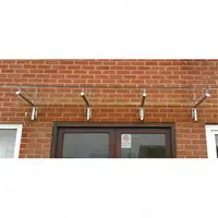 Prima - Double Retractable Glass Canopy Garages