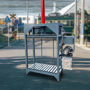 Nouvelle presse hydraulique Longmiao pour déchets de papier, avec moteur et contrôle PLC, équipement de pressage de carton haute sécurité pour le recyclage - Product Image 1