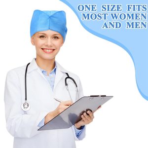 <span class=keywords><strong>Cuffia</strong></span> <span class=keywords><strong>Chirurgica</strong></span> Monouso SMS Non Sterile con Lacci Posteriori Certificata CE 60x14cm - Product Image 2