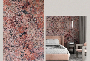 Mặc cả Alaska đá Granite Đỏ nhà bếp bàn đá Granite Đỏ tường gạch giá - Product Image 3