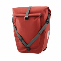 Borsa Impermeabile per Portapacchi Posteriore con Chiusura Arrotolabile per Biciclette da Pendolarismo e Turismo