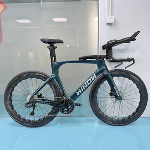<span class=keywords><strong>Bicicleta</strong></span> de Triatlón y Carretera Winowsports 2026 Nueva Completa para Carreras, 24 Velocidades, con Grupo L-TWOO ER9 Di2, Pintura Crackle - Product Image 3