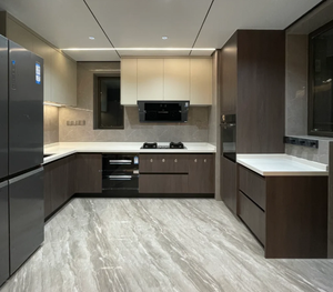 Armarios de cocina modulares de diseño personalizado, colección de armarios del fabricante - Product Image 1