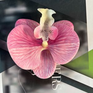 Flores Artificiales Pingping, Cabeza de Orquídea Phalaenopsis, Flor de Seda Impresa en 3D, Decoración para Bodas - Product Image 5