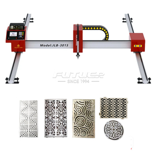 Machine de découpe plasma et <span class=keywords><strong>à</strong></span> flamme <span class=keywords><strong>à</strong></span> double rail |   Certifié ISO pour les plaques d'acier sur mesure |   Système de découpe industriel - Product Image 3