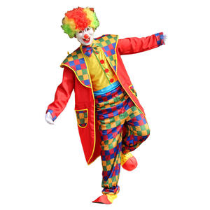Funny Clowns Costumes Halloween Party Carnaval <span class=keywords><strong>Cirque</strong></span> Cosplay Costume Joker Stage Cosplay Pour Adulte - Product Image 6