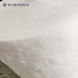 Prefilter Melt Blown <span class=keywords><strong>Polyester</strong></span> Staple Fiber Bộ Lọc Hai Thành Phần Bông Lọc Dòng Vật Liệu - Product Image 3
