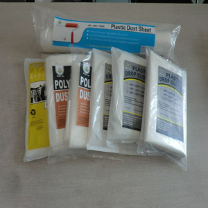 Lona de Plástico, Lámina de Plástico de 8x12 Pies para Pintar, Lona de Plástico Antipolvo para Pintores, Cubierta Protectora para Muebles - Product Image 4