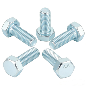 Tornillo de Cabeza Hexagonal con Rosca Completa M20 de Fábrica Bibo Yaente |   Tornillo de Cabeza Hexagonal M20 de Acero al Carbono de Alta Resistencia Grado 10.9 con Recubrimiento de Óxido Negro - Product Image 3