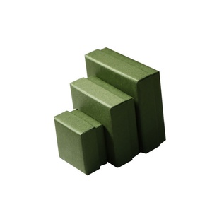 Boîtes à bijoux en gros vert sauge, superbe boîte à bijoux verte, boîte à bijoux verte à grille d'angle droit - Product Image 5