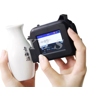 Mini máquina de impresión de fecha de caducidad de inyección de chorro de mano portátil Impresora de inyección de tinta para botellas de vidrio de plástico cosmético - Product Image 3