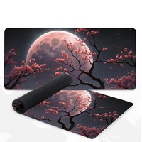 Tapis de souris de jeu japonais Sakura peinture chinoise Bushido élégant Cool pour PC Tapis de jeu Teclado Tapis de bureau pour ordinateur portable