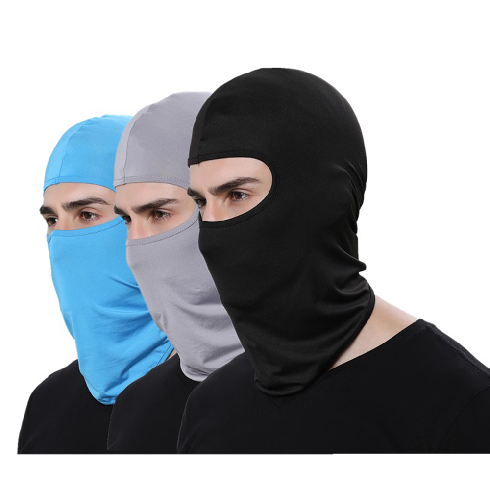 Masque facial de moto en soie, écharpe multiple, protection faciale, Bandana, vélo d'équitation, coloré, pour Cosplay, quatre saisons, 1 pièce