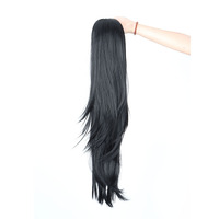 Queue de cheval synthétique à pince en promotion – Extension de queue de cheval droite en cheveux synthétiques – Perruques de cheveux synthétiques