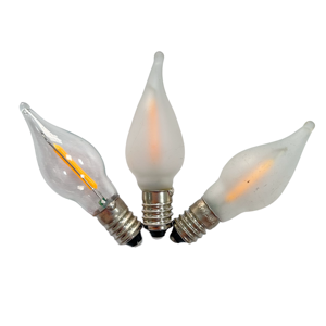 Giáng sinh nến vòm thay thế bóng đèn E1010-55V0.2W LED Filament Top mô hình nến Cổ Tích ánh sáng - Product Image 2