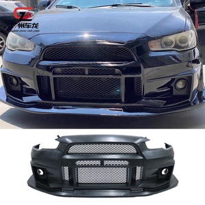 Bộ bodykit xe hơi chất liệu PP trực tiếp từ nhà máy dành cho <span class=keywords><strong>Mitsubishi</strong></span> <span class=keywords><strong>Lancer</strong></span> 2009-2017, độ chế tạo, cản trước sau, ốp sườn, cản xe - Product Image 4